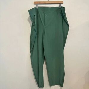 Athleta Women’s Vineyard Green Brooklyn Heights High Rise Joggers Size 26